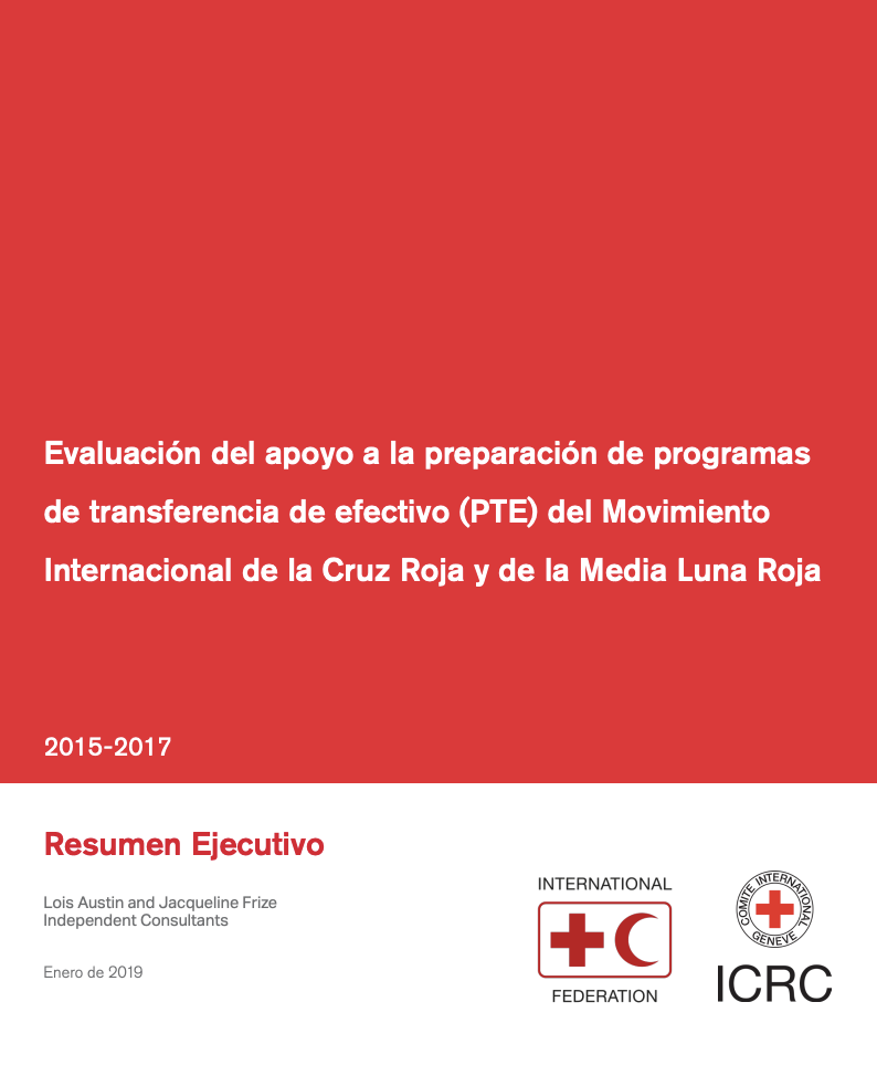 thumbnail Evaluation of support to the preparation of cash transfer programmes (CTPs) of the International Red Cross and Red Crescent Movement