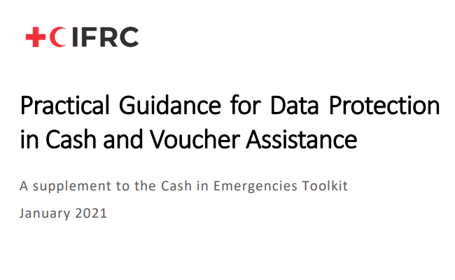Data Protection Guidance IFRC_Jan21