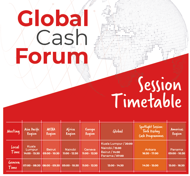 Global Cash Forum Session Timetable